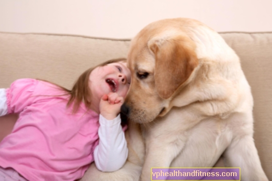 "Obrigado por vir até nós", que é terapia canina em hospitais infantis poloneses