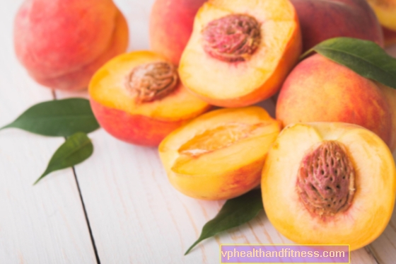 PEACHES - sifat nutrisi, kalori, vitamin