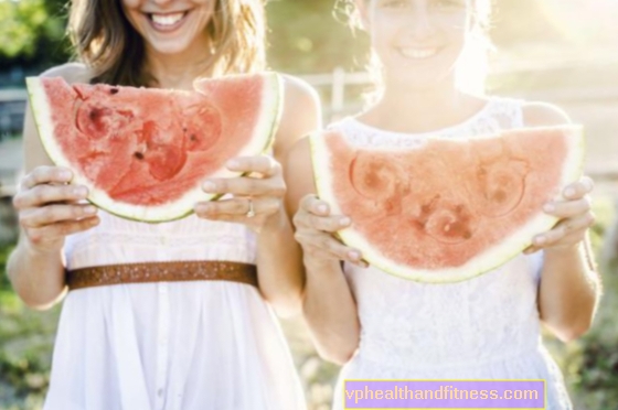 Terapia de verano con verduras y frutas.