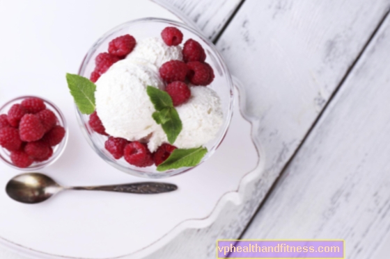 HELADO - casero y más. Calorías, valores nutricionales