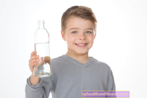 AGUA en la dieta de un niño