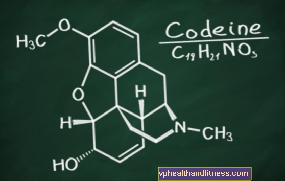 ¿Codeína como una droga? Acción, efectos secundarios, dosificación.