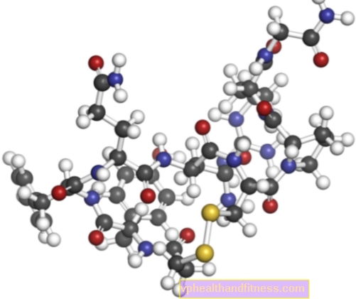 Vasopresina (una hormona antidiurética)